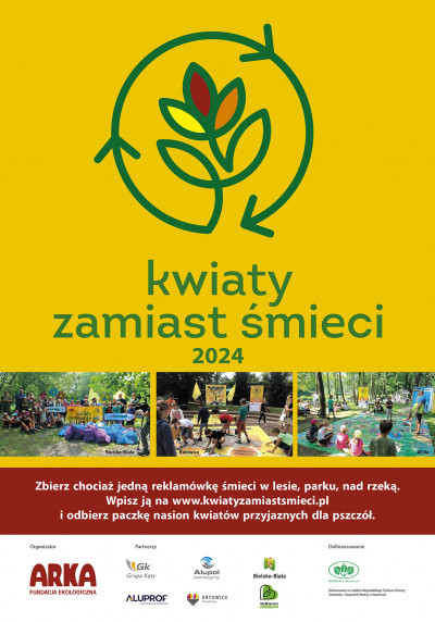 Kwiaty zamiast śmieci - edycja jesienna